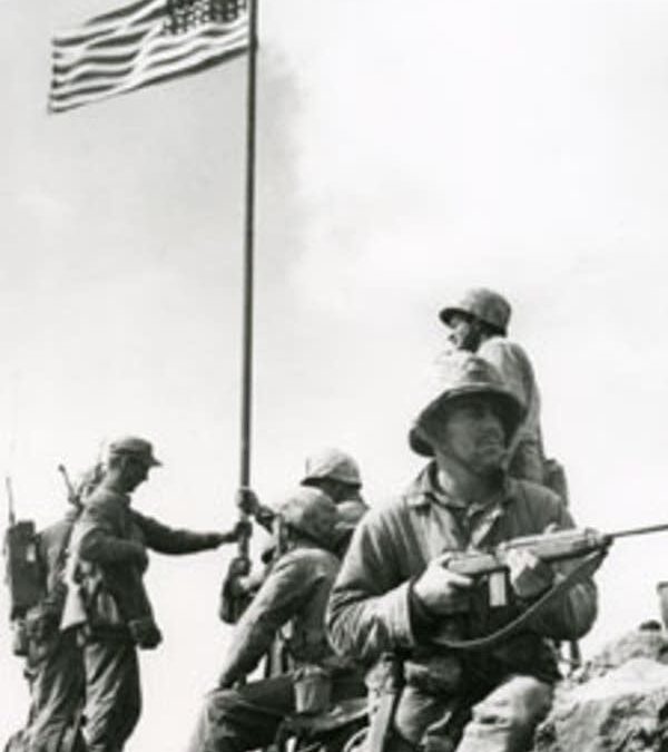 First Flag Over Iwo Jima