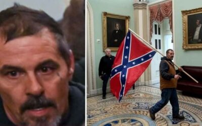 ‘Freedom of Speech’ Led man to Carry Confederate Flag into US Capitol